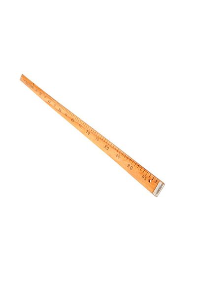 JokeyAmbalaj Quality (tsek) Approved Board Texting Ruler (front / back 100cm)