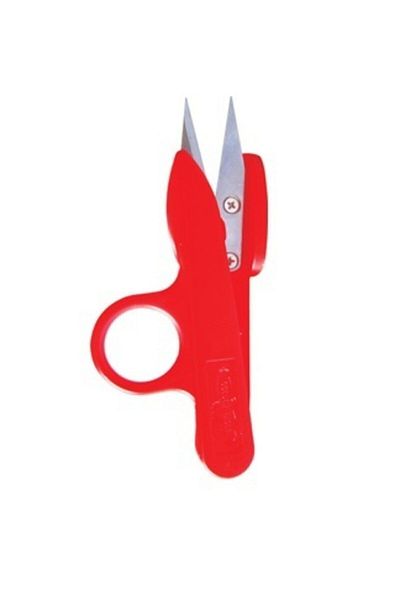 Golden Eagle Red Spring Textile Thread Cleaning Scissors 12 Cm