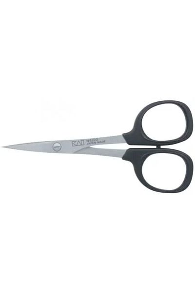 ofisturka Kai N5100c Plastic Handle Curved End Embroidery Scissors (100mm)