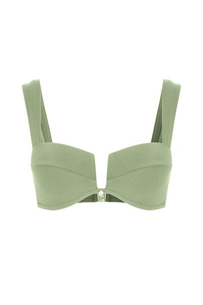 House of Silk Luna Bikini Üstü Mint Yeşili