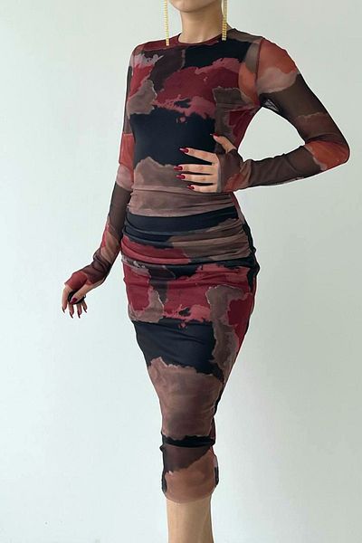 Özel Tasarım Rochie de Anul Nou Rochie Maxi Rochie de Sezon Nou Rochie Maxi Captusita