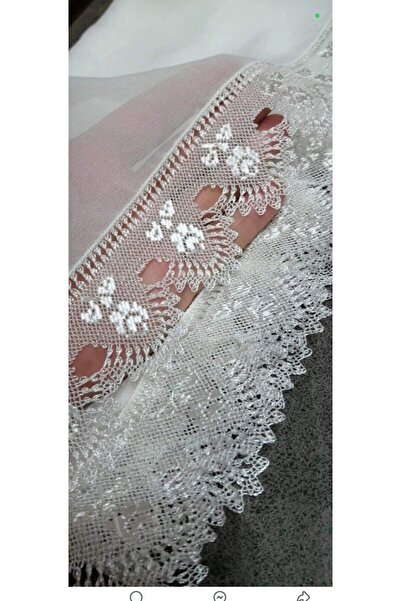 NUMİSTORE İğne oyası beyaz namaz örtüsü