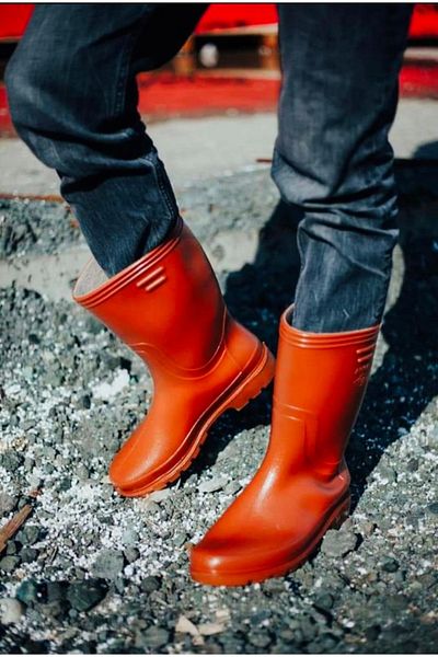 metro ayakkabı dünyası Arısan Crepe Yellow Boots Work Garden Field
