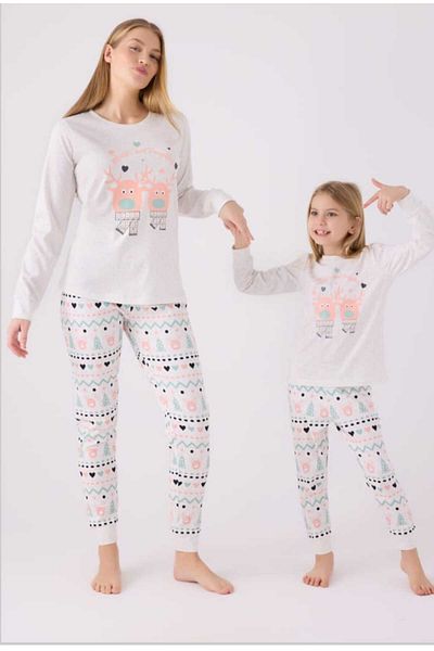 Rolypoly Mother and Daughter 100% Cotton Pajama Set - Different Fiatas
