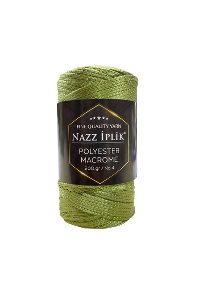 Nazz Полиестерна прежда за ръчно плетене макраме 200 г