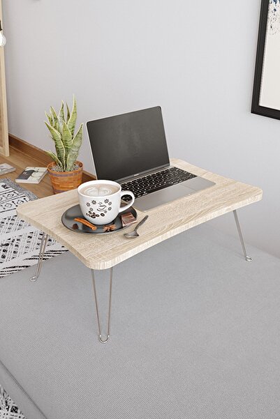 Zuesse Dizayn سرير محمول قابل للطي فوق كرسي بذراعين لخدمة المرضى، طاولة عمل للكمبيوتر المحمول - سونومو