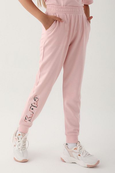Pink kappa sweatpants hot sale