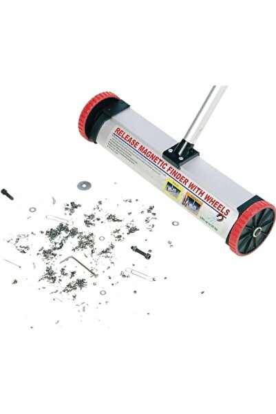 Metaş Manyetik Tekerlekli Metal Toplayıcı Mıknatıs (topla Bırak)