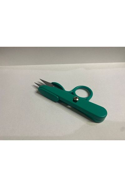 mutlu makina Thread Cleaning Scissors Green Plastic Tc-801