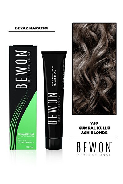 BEWON Saç Boyası Kumral Küllü - Beyaz Kapatıcı 7.10
