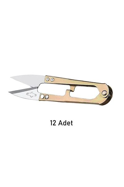 Golden Eagle Tc-805 Thread Cleaning Scissors Metal 12 Pieces