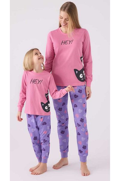Rolypoly Mother and Daughter 100% Cotton Pajama Set - Different Bills