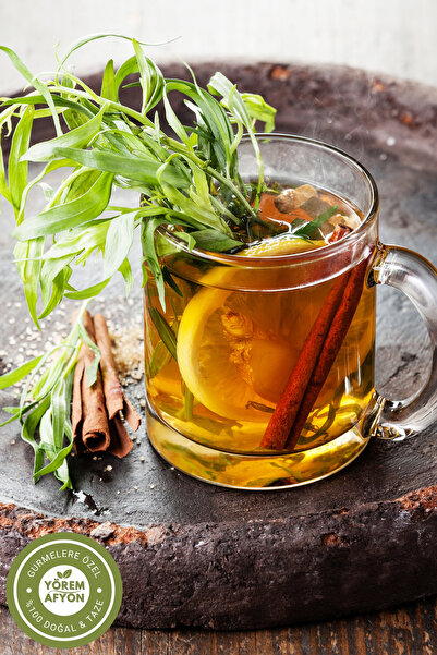 Gülçehre Yörem Afyon Meşhur Gaziantep Güneşte Kurutulmuş Tarhun Otu, Yeşil Altın, Dargun, Ejder Otu | 50Gr.