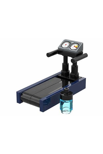 LEGO Moc Custom Minifigure Modular Building - Original Accessory Building Treadmill