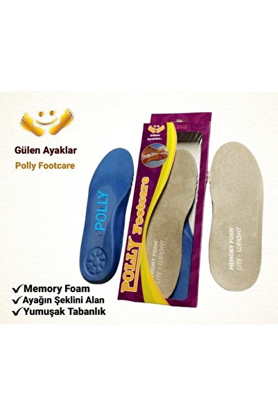 POLLY FOOTCARE GÜLEN AYAKLAR Memory Hafızalı Çocuk Tabanlık Bej