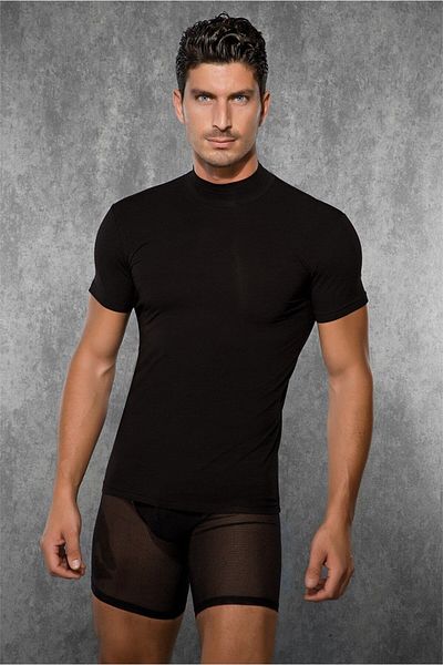 Doreanse Ανδρικό μπλουζάκι Modal με κοντό γιακά - Turtleneck 2730