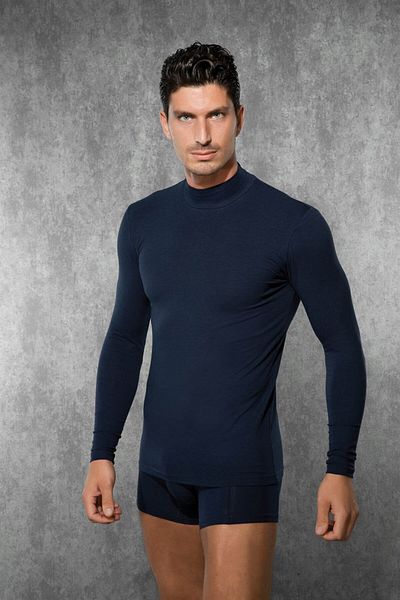 Doreanse Men's Modal Long Sleeve Turtleneck T-Shirt - 2930
