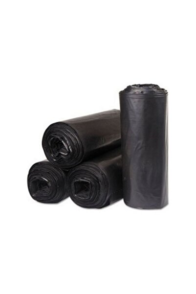 Merpak Ambalaj Kalın Çöp Torbası 300 gr X 3 Rulo Siyah Çöp Poşeti Jumbo 80x110 Cm Endüstriyel Çöp Torbası