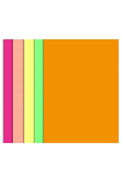 Genel Markalar FON KARTONU 50x70 160 GR NEON 5 RENK 50 Lİ PAKET