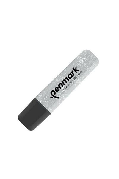 penmark Silver Highlighter with Metallic Glitter - Hs 505 18, Pack of 10
