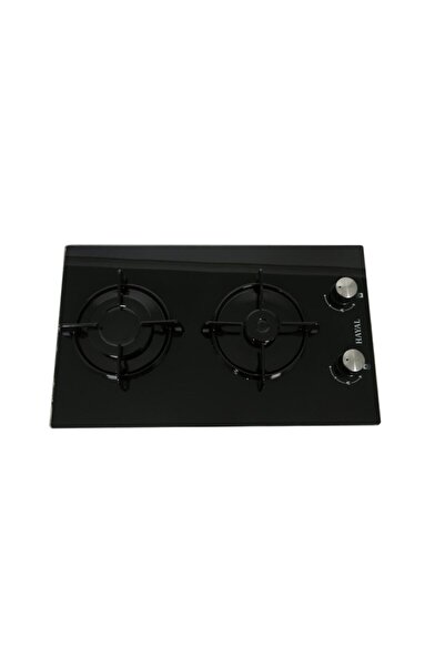 AFC Hayal Ankastre 2 Gözlü Siyah Cam Ocak Doğalgazlı