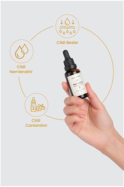 Bade Natural Üzüm Çekirdeği Yağı Soğuk Sıkım %100 Saf 30 ml