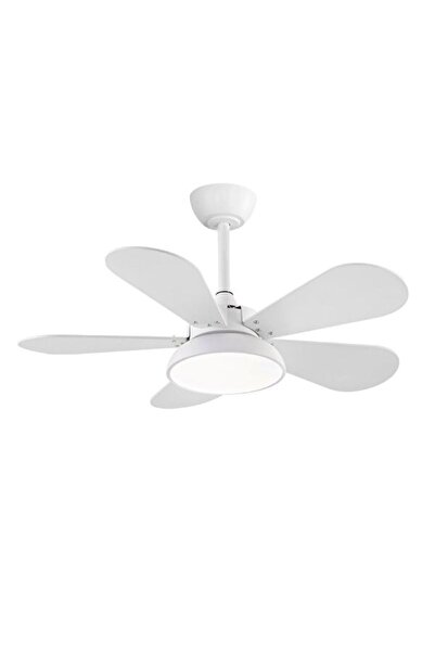 SUA Şua Petaly Smart Wı-fı 5 Kanat Led Beyaz 107 Cm Kumandalı Tavan Vantilatörü