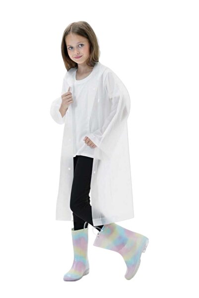 Kezban Tekstil Παιδικό αντιανεμικό αδιάβροχο με κουκούλα Eva Raincoat 7-12 ΕΤΩΝ