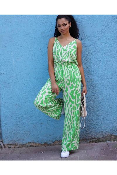 hot fashions طقم صيفي نسائي مزدوج مع بلوزة وبنطلون