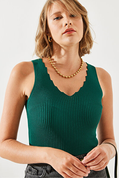 Bianco Lucci Kadın Yaka Detaylı Bluz 20223025