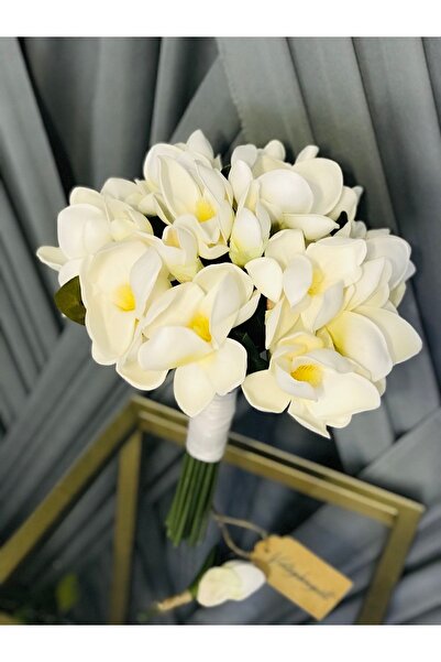 Vintage Buket Manolya Demeti Gelin Çiçeği