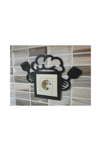 Numa Concept Mutfak Priz Çerçevesi Mdf Duvar Dekorasyon Iç Ölçü: 8.50x8.52 Cm