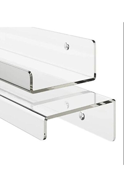 dnsbaski Pleksi Takı – Oje – Baharatlık Düzenleyici Raf | 60 Cm X 10 Cm
