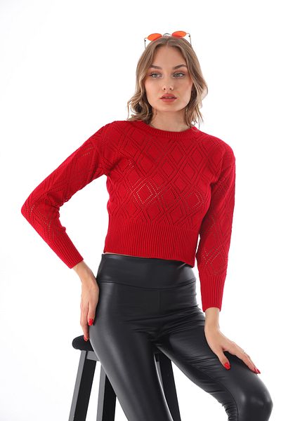 Les Séduisantes c.a. Openwork Knitwear Sweater