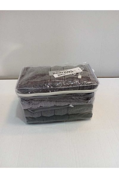 Çapa Home 4-Piece Premium Quality Cotton with Transparent Bag Gift Daily Use 30 X 50 Kitchen Towels