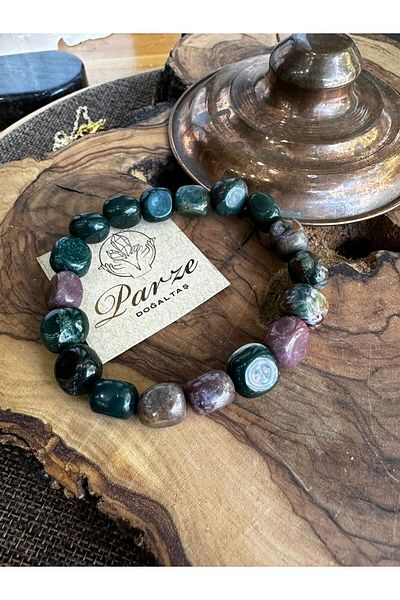 parze doğaltaş Agate Bracelet Indian - Stylish Design