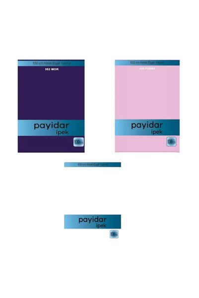 Payidar İpek Düz Yazma 3 adet