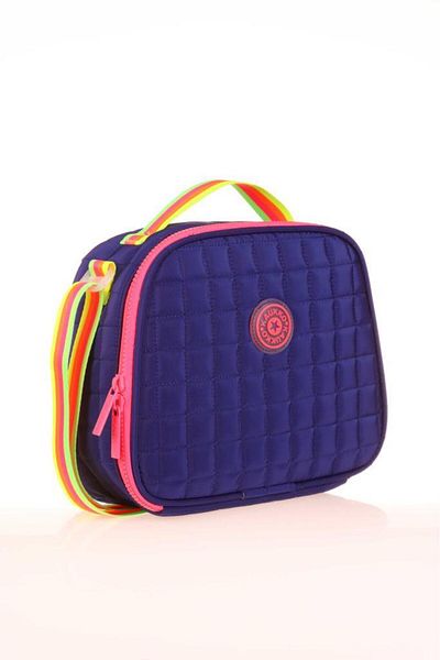KAUKKO Cutie de prânz matlasată albastru bleumarin - K9048
