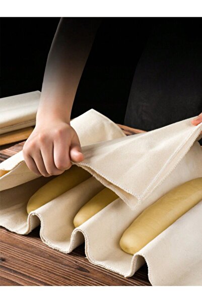 CALİONS YIKANABİLİR EKMEK HAMUR MAYALAMA ÇOK AMAÇLI ÖRTÜ %100 HAM PAMUK 50X70