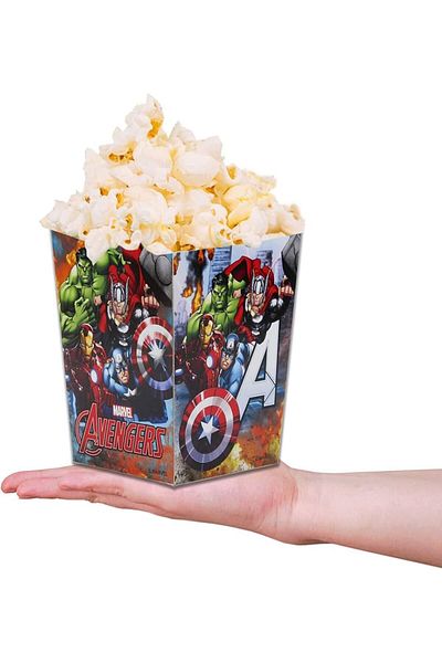 POPCORN Avengers Concept - 8 Corn Popcorn Boxes