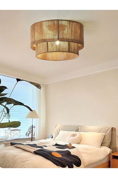 EACHTOME Katlı Rustik bohem avize, İskandinav tarzı