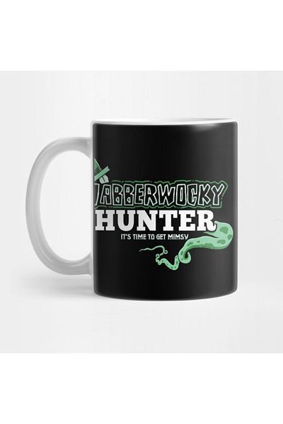 TatFast Jabberwocky Hunter Mug, Gift, Dowry, Presentation Holder