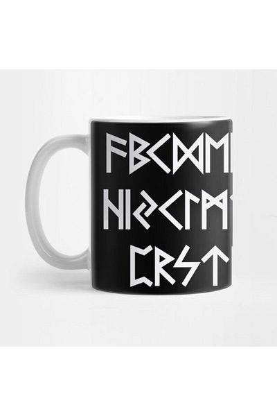 TatFast Runes1 Mug, Gift, Dowry, Presentation Holder