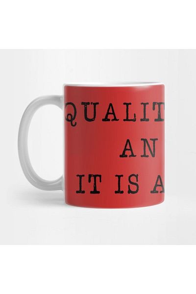 TatFast Aristotle Quout about Quality Cup, Gift, Dowry, Presentation