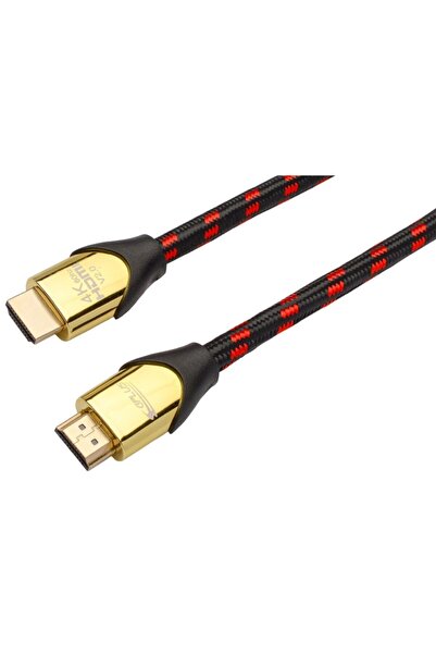 Gplus 4k6020 2 Metre 4k 60hz Ultra Hd 18 Gbps Hdr Arc Hdmı 2.0 28 Awg Örgü Ka...