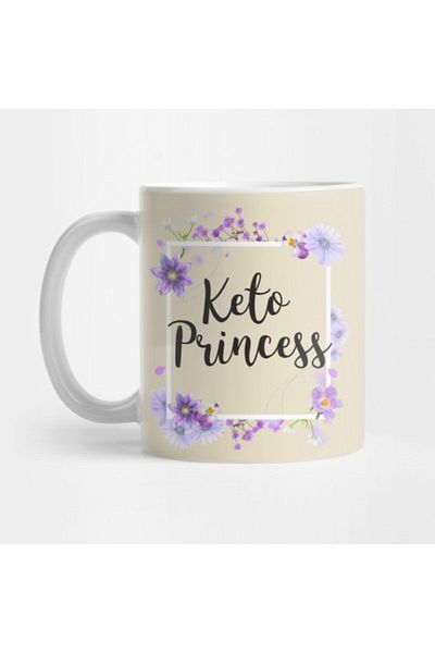 TatFast Keto Princess Mug, Gift, Dowry, Presentation Holder