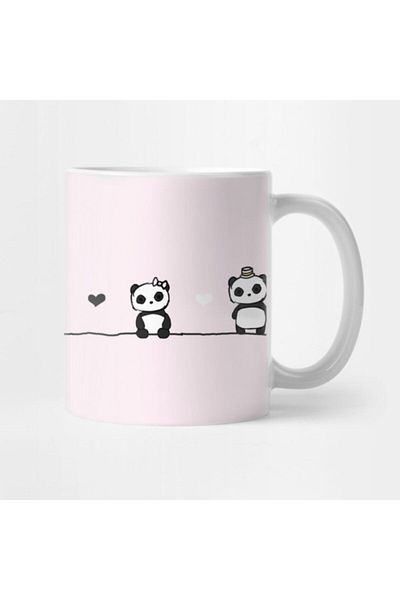 TatFast Pawsome Pandas Mug, Gift, Dowry, Presentation Holder