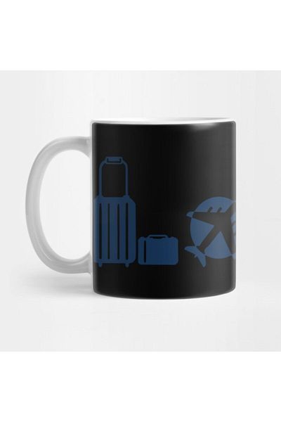 TatFast Gift For Flight Attendant Cabin Crew Love Flight Attendant Mug