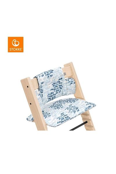 Stokke Tripp Trapp High Chair Cushion Waves Blue