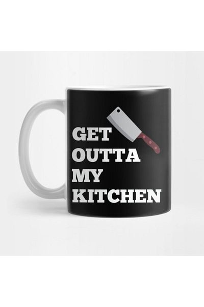TatFast كوك شيف - Get Outta My Kitchen Mug، هدية، مهر، عرض